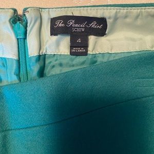 J.Crew wool pencil skirt